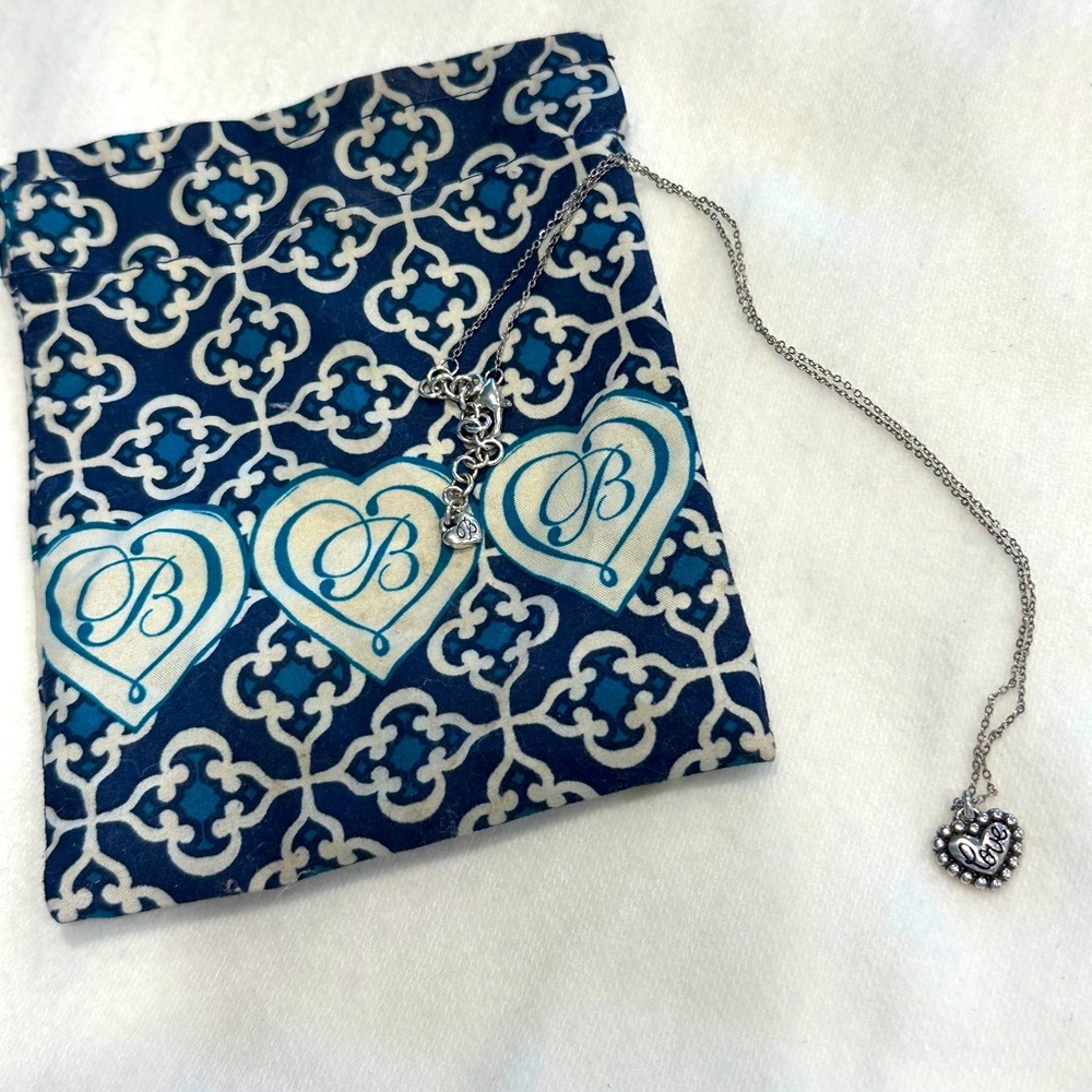 Brighton Dual Sided Heart Necklace